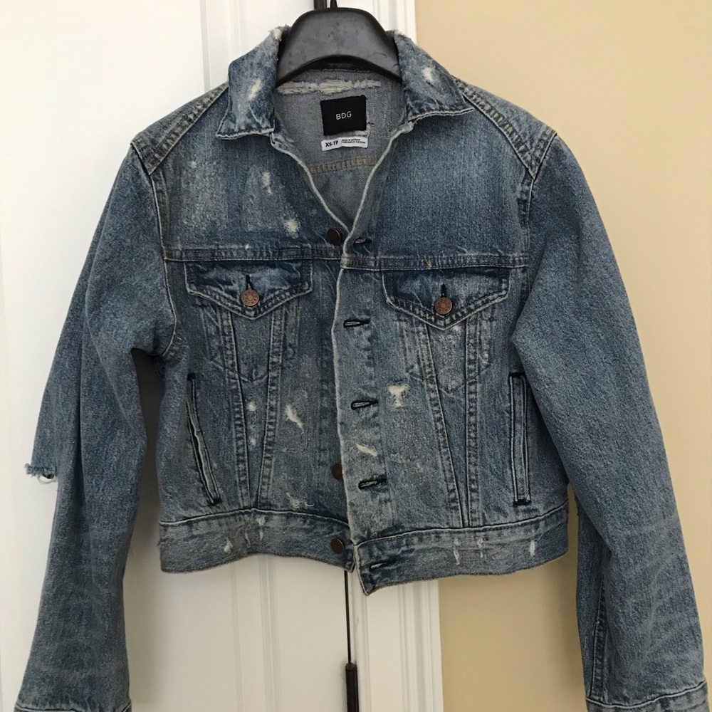 BDG distressed jean jacket